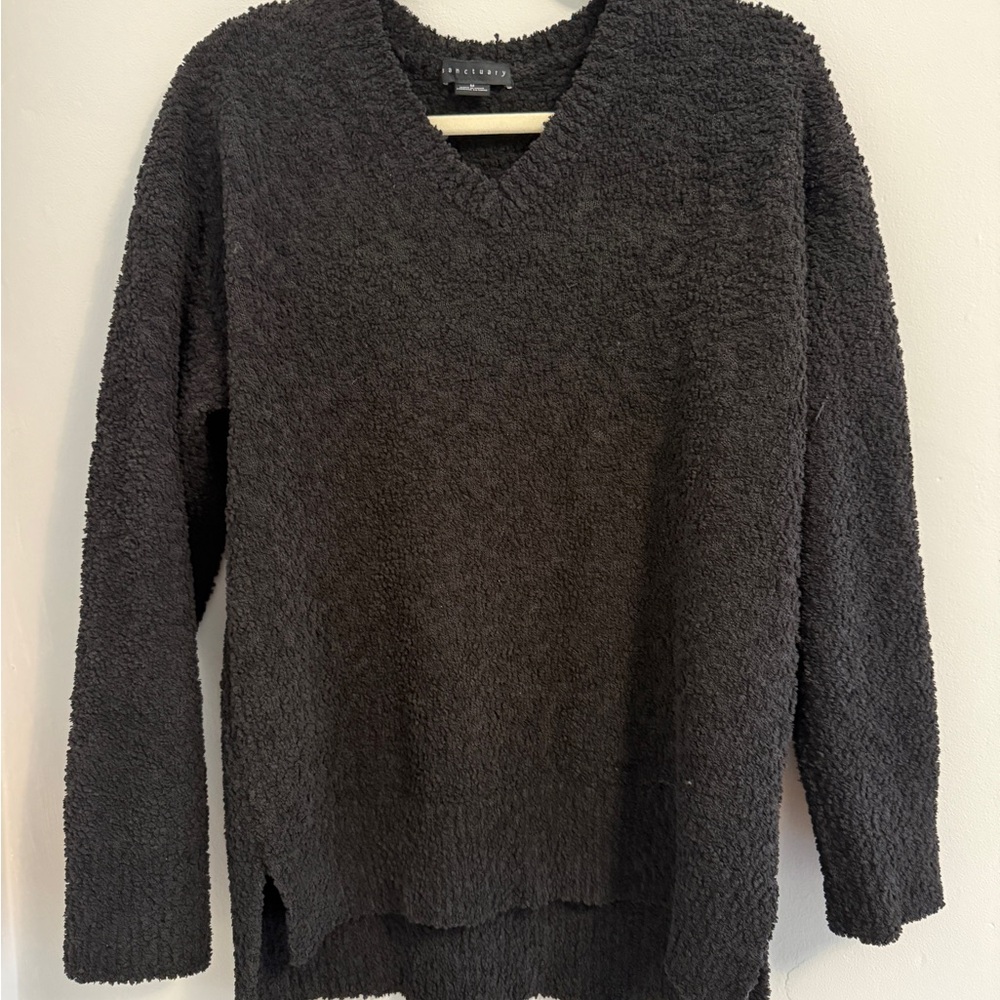 Sanctuary Cozy Plush V-Neck Pullover Sweater